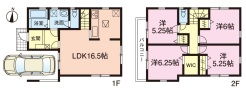 1号棟間取図