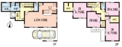 2号棟間取図