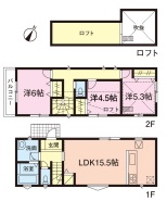 1号棟　ロフト付き