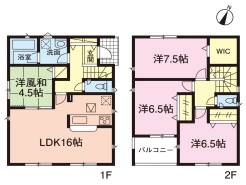 4号棟　4LDK+WIC