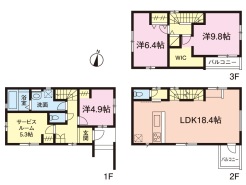 3LDK+S