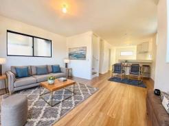 自然と家族が集まりたくなる、開放的なリビングです。家族との時間が楽しみになります。