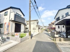 現地前面道路