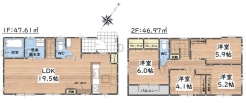 1号棟間取り図