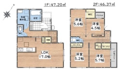 2号棟間取り図
