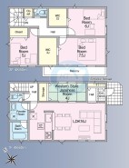 1号棟間取り図