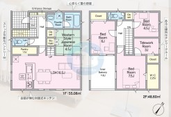 1号棟間取り図