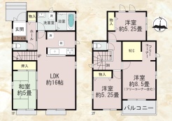 A号棟間取り図