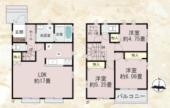 B号棟間取り図