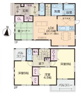 3号地間取図