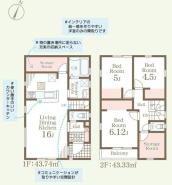 1号棟間取図