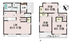 2号棟間取り図☆