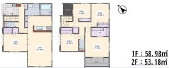 1号棟間取り図