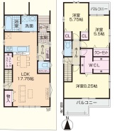 2号棟間取図
