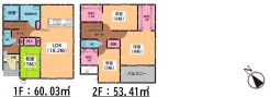 2号棟間取図