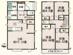 C号棟間取り図
