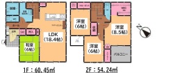 1号棟間取り図☆