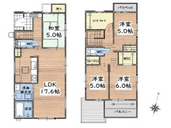 1号棟間取り図