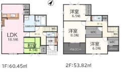 1号棟間取図