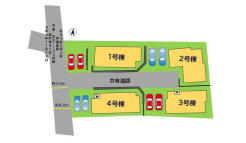並列2台駐車可能