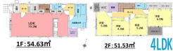 1号棟間取図