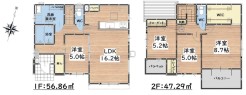 1号棟間取図