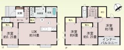 1号棟間取図