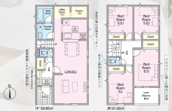 1号棟間取り図