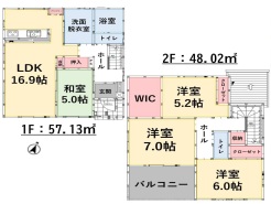 4号棟間取図