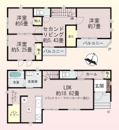 (D号棟)、価格4690万円、3LDK、土地面積105.64㎡、建物面積92.74㎡