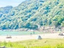 徒歩3分の鍋田浜海水浴場 240m