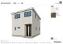 （２号棟）完成予想図！ホワイトの美しい外観に目を奪われます。南向きの日当たり良好な住まいは全居室2面採光が取れます。明るい光が入ります。