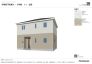 （３号棟）完成予想図！スッキリとした2階建て。全棟インナーバルコニーで天候にも左右されず、洗濯物が干せます。