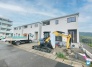スッキリとした2階建て。全棟インナーバルコニーで天候にも左右されず、洗濯物が干せます。