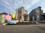 【全体写真】
左が2号棟☆
最終1棟となりました～
「子育てグリーン住宅支援事業」対象。
住宅性能表示制度5分野で最高等級取得◎
