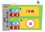 最終1棟となりました～
出し入れしやすい並列駐車◎
共働きのご夫婦やセカンドカーをお持ちの方も安心です☆