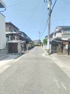 現地前面道路