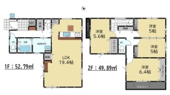 家族が集まる19帖リビングと、暮らしを支えるたっぷり収納。
笑顔の毎日がここから始まります。