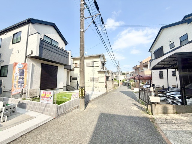 現地前面道路